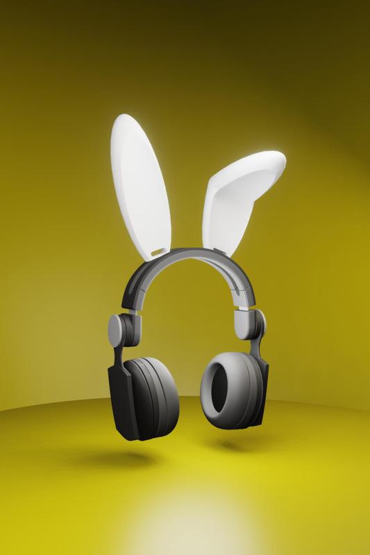 RABBIT EARS FOR HEADPHONES