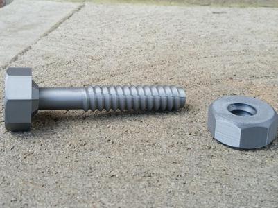 Bolt and Nut Fidget Tool