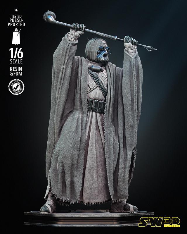 TUSKEN SCULPTURE - TESTED AND READY FOR 3D PRINTING