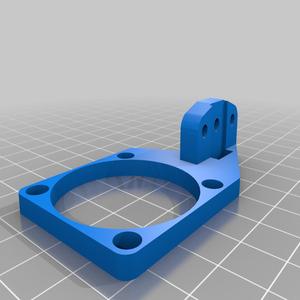 Anycubic Kossel BLTouch Fan Mount