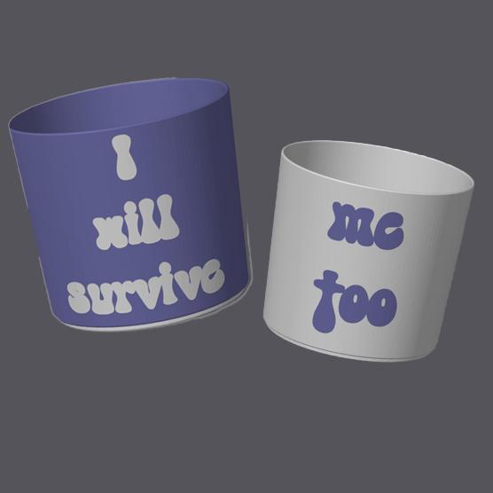 Punny Planters 19 - I will survive!