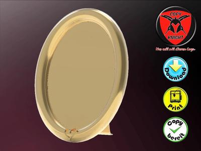 Picture Frame Oval 89x127