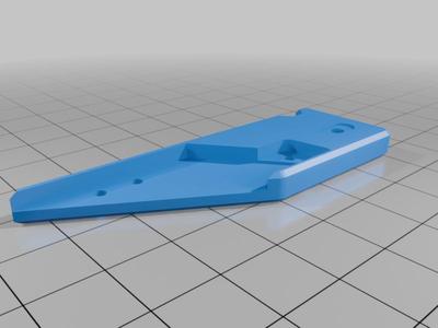 blade holder for GUN gravity knife that works with m2 screws