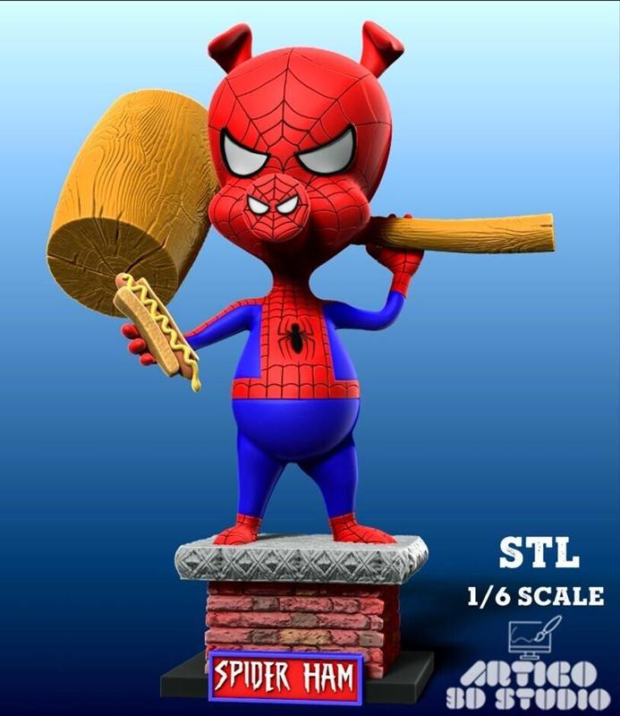 Spider-Ham Marvel Fan Art