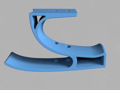 Stylish Dual Headphone Holder Mount - Under Desk