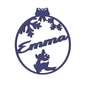 Christmas bauble - Emma