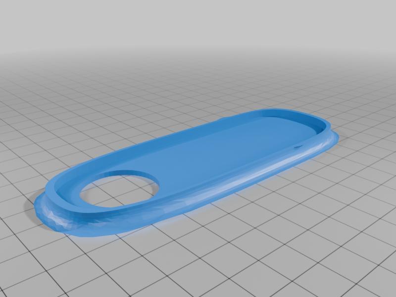 Soundboard with hole