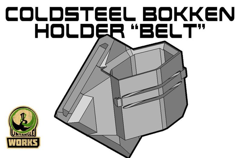 Cold steel Bokken holder belt edition