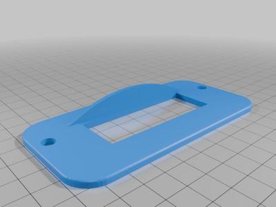 Ford Crown Victoria LED license plate light adapter