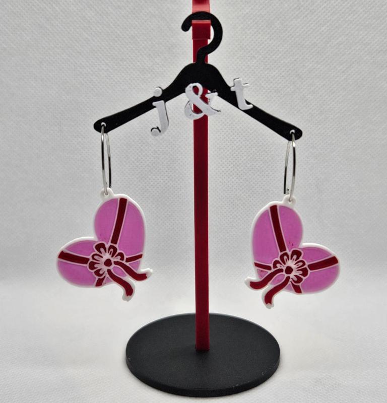 Valentines earrings