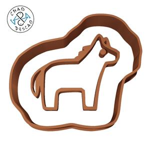 Horse - Animals - Cookie Cutter - Fondant - Polymer Clay