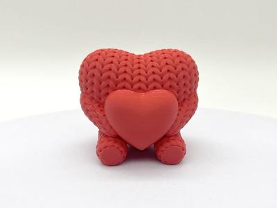 Valentine's Day Cute Knitted Heart Decor Gifts