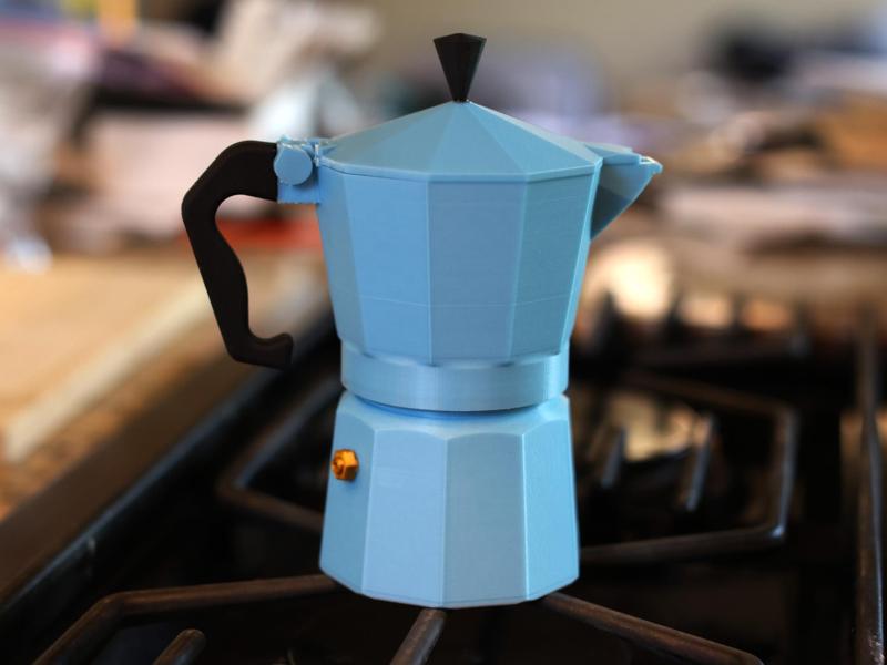 Stovetop coffee pot