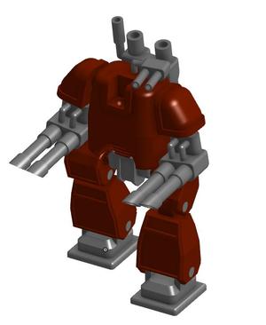Fully Poseable Contemptor Dreadnought
