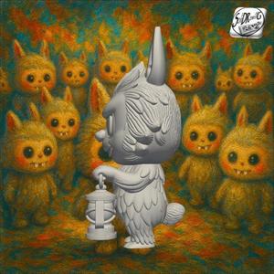 Labubu Lantern Keeper – SoliDRawinGs SG-LABUBU021
