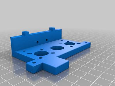 Eleksmaker Elekslaser A3 Z-Axis mounting plate for laser holder