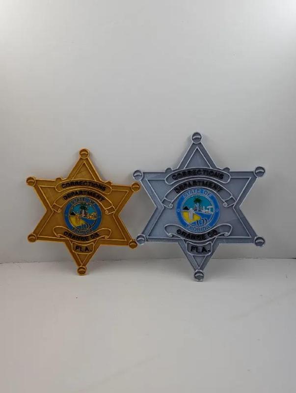 Orange County Corrections Department Badge OCCD   