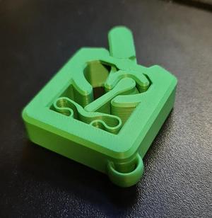 Wobble Toggle Fidget Switch Keychain   