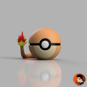 0004 - Charmander Pokeball