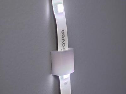 Wall led strip support