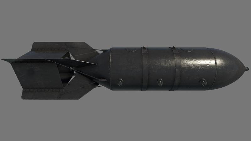 FAB-5000 soviet bomb pe-8