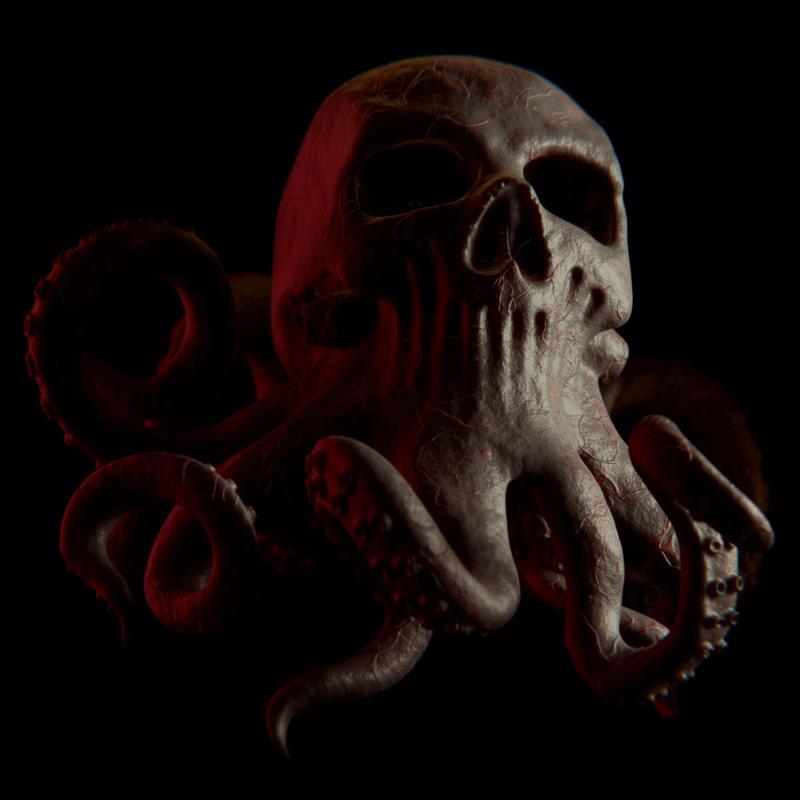 Skull-octopus
