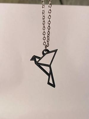 Origami bird pendant / earrings - 12/14 collection