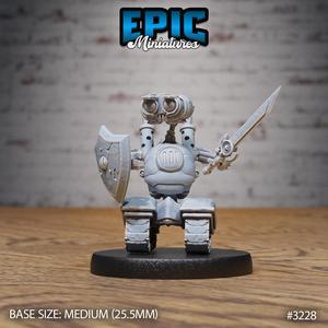 Trash Burner Automaton Attack ‧ DnD Miniature ‧ Tabletop Miniatures ‧ Gaming Monster ‧ 3D Model ‧ RPG ‧ DnDminis ‧ STL FILE