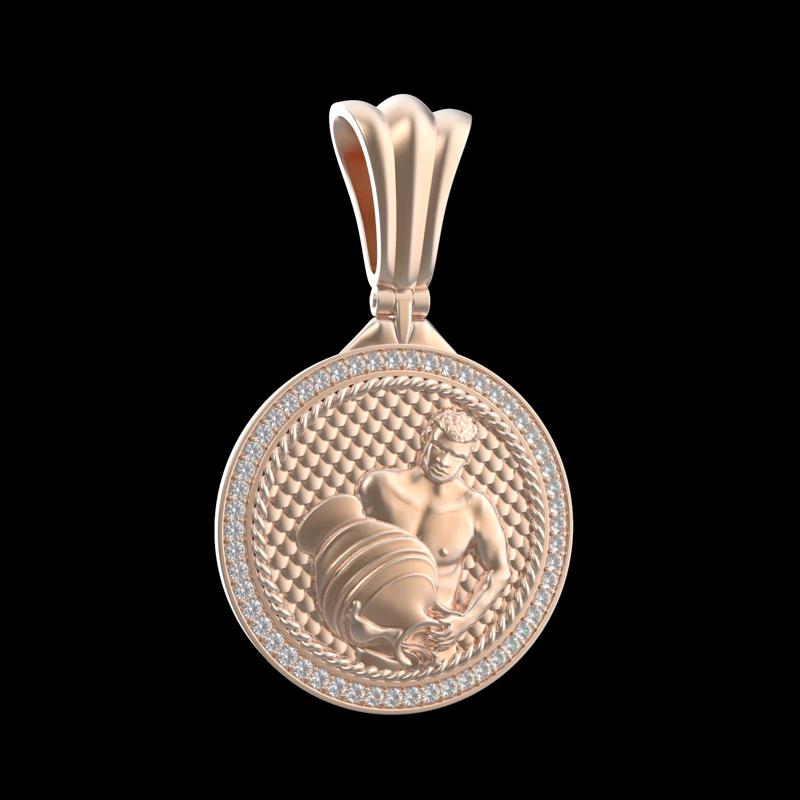 Pendant P058  Aquarius