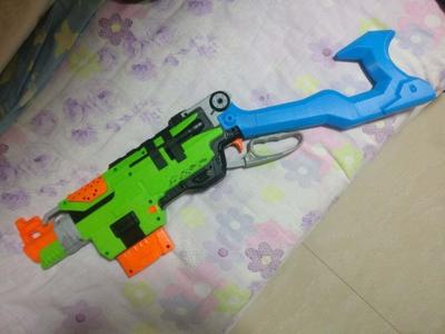 nerf zombie leveraction stock