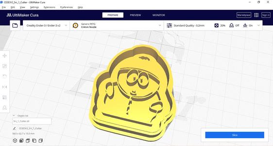 Eric Cartman's cookie cutter