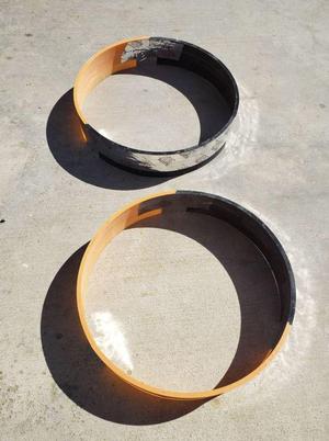 24 inches diameter round concrete paver mold
