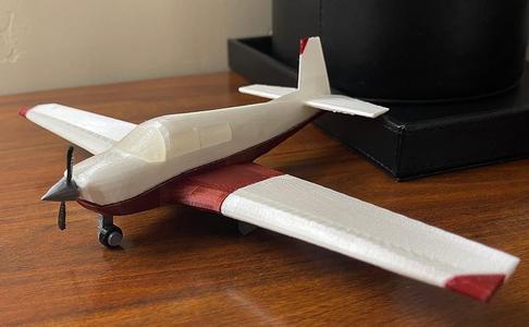 Mooney M20J Airplane Model (Current)