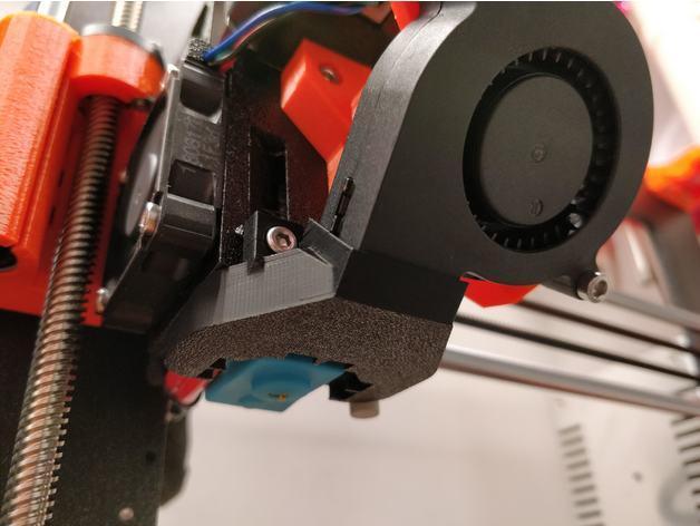 Prusa MK3 RHD Fan Shroud Duct revC