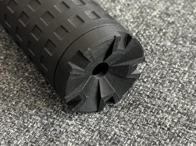 Airsoft suppressor front cap 10