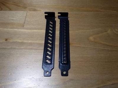 Computer Case Rear PCI Bracket Blank