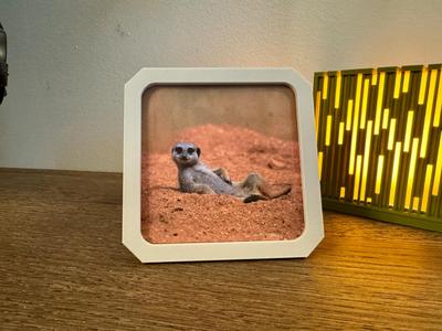 Desk picture frame