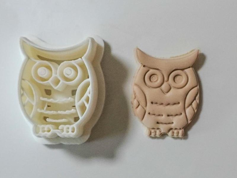 Owl Polymer Clay Cutter Earrings Necklaces