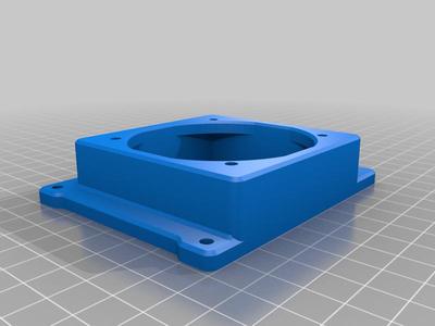 60x25 Noctua Fan support for Ender 3 V2 power supply