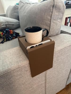 Lovesac couch drink holder