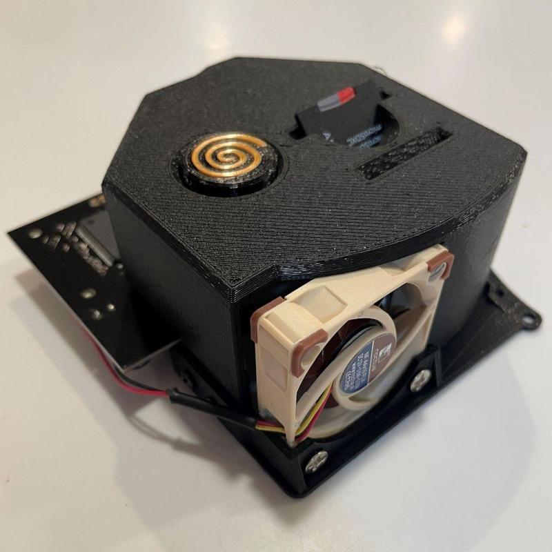 GDEMU Remote SD Card Mount with Fan