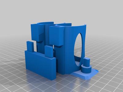 dual wallmount for oralb toothbrush (remixed Remix)