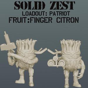 Delta Fruit: Solid Zest Lemon Commando Patriot Rifle Loadout