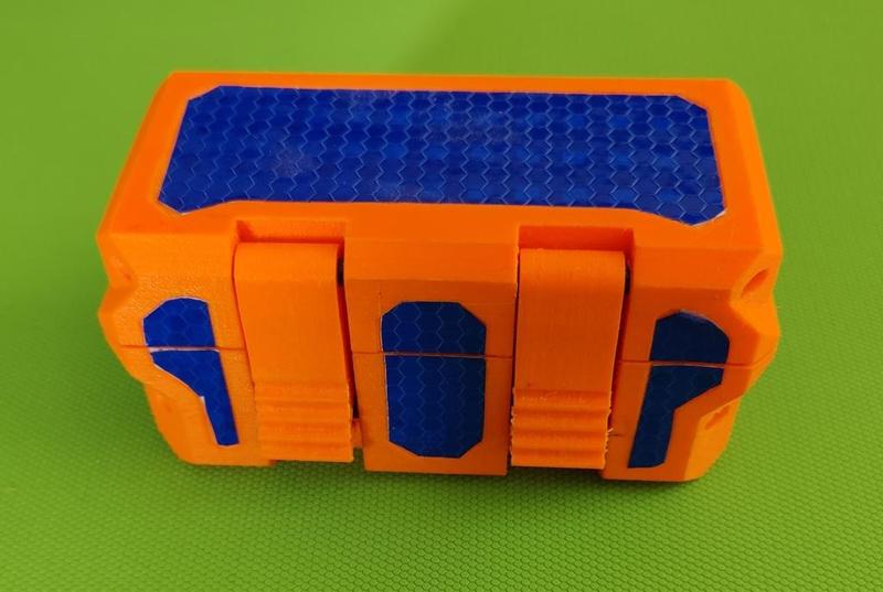 GoPro Hero10 Black Case w/sd-card holder / Tracker space / Water resistant