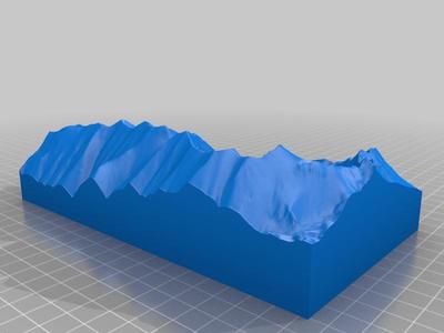 Crystal Mountain Topographic Map