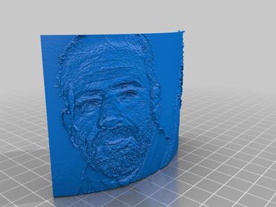 Negan Lithophane