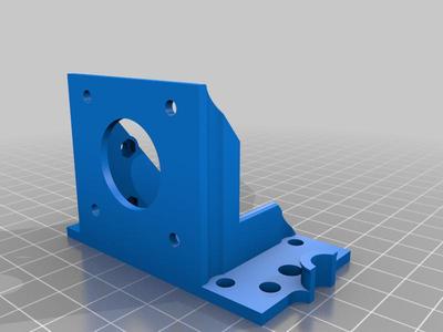 Sovol SV01 Extruder bracket with BLtouch mount