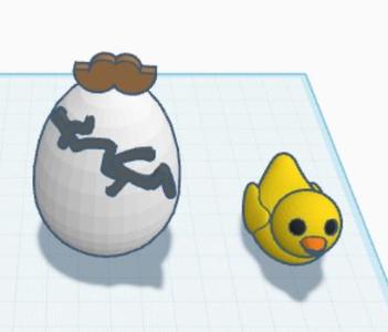 egg and duck