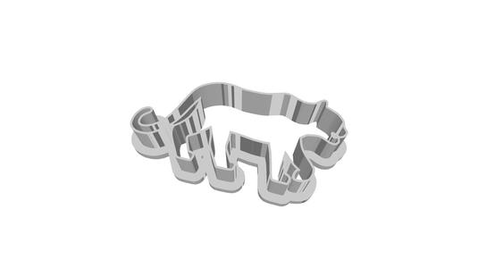 cookie cutter Tiger illustration Japan, Animal, Barking Animal, Icon, Illustration