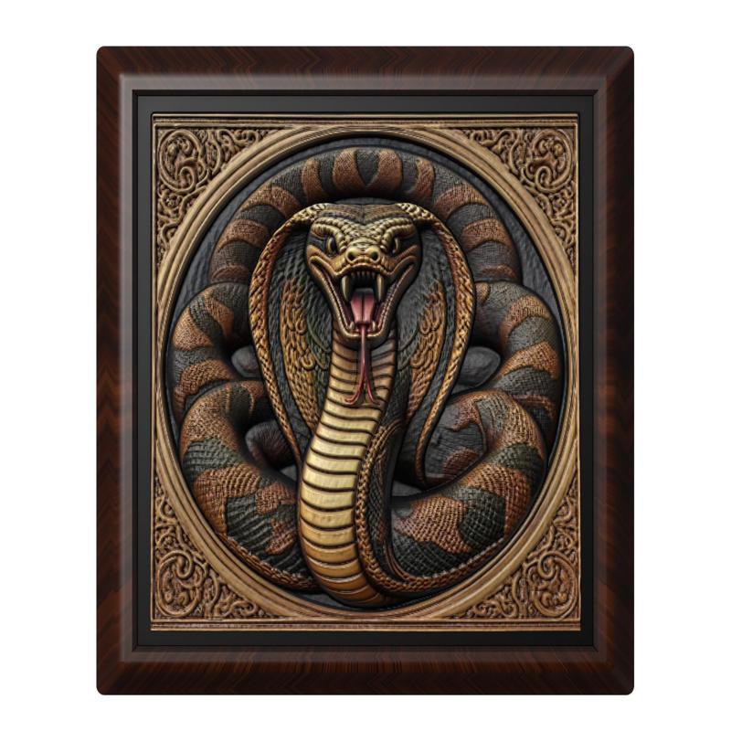 snake animal wall art relief wall decor